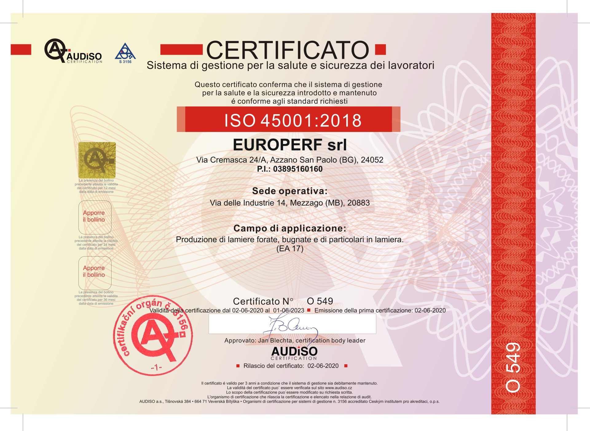 europerf-srl-ISO-45001-cert